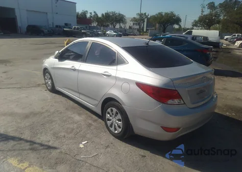 2015 Hyundai Accent Gls z USA, uszkodzony, nr VIN KMHCT4AE2FU806425